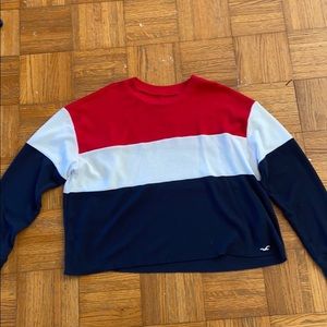 Hollister boyfriend tee long sleeve